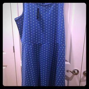 Talbots fit and flare style dress 2x